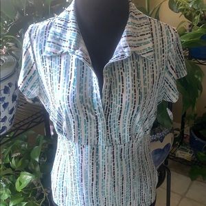 New York & Co Women’s Multicolored blouse